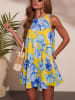Milan Kiss Kleid in Gelb