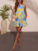 Milan Kiss Kleid in Gelb