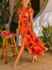 Milan Kiss Kleid in Orange