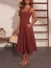 Milan Kiss Kleid in Braun