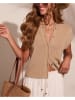 Milan Kiss Cardigan in Beige