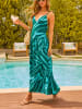 Milan Kiss Jurk turquoise