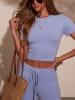 Milan Kiss 2tlg. Outfit in Lila