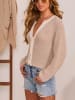 Milan Kiss Cardigan in Beige