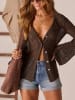 Milan Kiss Vest bruin