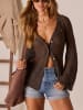 Milan Kiss Vest bruin