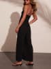Milan Kiss Jumpsuit in Schwarz