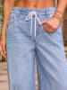 Milan Kiss Spijkerbroek - wide Leg fit - lichtblauw