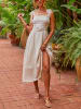 Milan Kiss Kleid in Creme