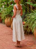 Milan Kiss Kleid in Creme