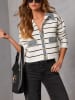 Milan Kiss Cardigan in Creme