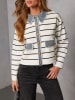 Milan Kiss Cardigan in Creme