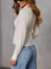Milan Kiss Bluse in Weiß