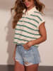 Milan Kiss Poloshirt in Creme