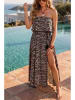 Milan Kiss Jurk zwart/beige