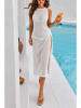 Milan Kiss Strandkleid in Weiß
