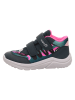 superfit Sneakers in Schwarz/ Türkis/ Pink