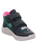 superfit Sneakers in Schwarz/ Türkis/ Pink