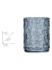 Wenko Zahnputzbecher ''Vetro'' in Grau - (H)10 x Ø 7,5 cm