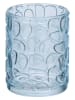 Wenko Tandenborstelhouder ''Vetro'' blauw - (H)10 x Ø 7,5 cm