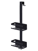 Wenko Hangplank ''Bribano Duo'' zwart - (B)23 x (H)71 x (D)18 cm