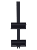 Wenko Hangplank ''Bribano Duo'' zwart - (B)23 x (H)71 x (D)18 cm
