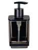 Wenko Wand-Seifenspender ''Quadro'' in Schwarz - 250 ml