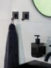 Wenko Wand-Seifenspender ''Quadro'' in Schwarz - 250 ml