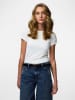 Pieces Leren riem "Cestina" zwart