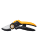 Fiskars Sekator kowadełkowy "P741" w kolorze żółto-czarnym