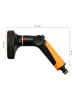 Fiskars Multi-Sprühpistole in Schwarz/ Orange