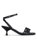 Liu Jo Leren haksandalen zwart