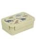 a little lovely company Lunchbox "Dinosaurs" kaki - (B)22 x (H)7 x (D)14 cm