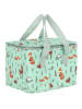 a little lovely company Isoleer-lunchtas "Forest friends" groen - (B)23 x (H)16 x (D)16 cm