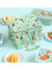 a little lovely company Isoleer-lunchtas "Forest friends" groen - (B)23 x (H)16 x (D)16 cm
