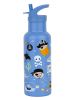 a little lovely company Drinkfles "Pirates" blauw - 500 ml