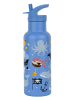 a little lovely company Drinkfles "Pirates" blauw - 500 ml
