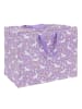 a little lovely company Opbergtas "Unicorn dreams" paars - (B)58 x (H)45 x (D)28 cm