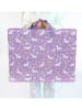 a little lovely company Aufbewahrungstasche "Unicorn dreams" in Lila - (B)58 x (H)45 x (T)28 cm