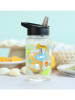 a little lovely company Drinkfles "Galaxy" donkerblauw/meerkleurig - 450 ml