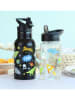 a little lovely company Drinkfles "Galaxy" donkerblauw/meerkleurig - 450 ml