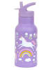 a little lovely company Trinkflasche "Unicorn dreams" in Lila - 350 ml