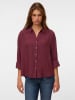 Vero Moda Koszula w kolorze bordowym