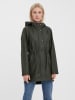 Vero Moda Płaszcz przeciwdeszczowy w kolorze ciemnozielonym