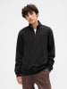 Sweatshirt in Schwarz