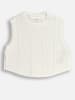 Coccodrillo Pullunder in Creme