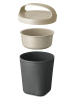 koziol Snackpot in Grau - 500 ml