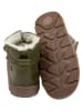 POM POM Leder-Barfußschuhe in Khaki