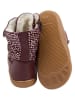 POM POM Leren barefootschoenen bordeaux