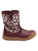 POM POM Leder-Barfußschuhe in Bordeaux